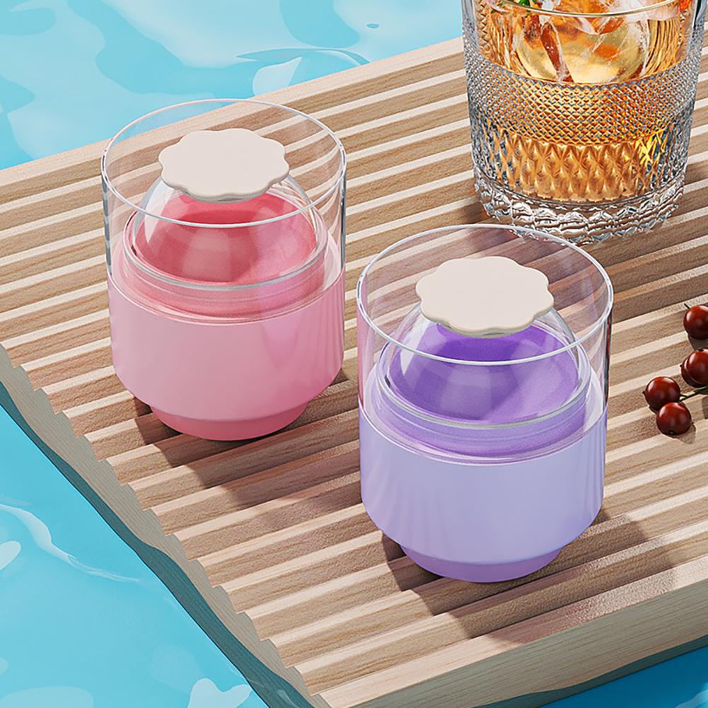 Ice Mold Sphere - Silicone Ice Ball Tray Silicone Ice