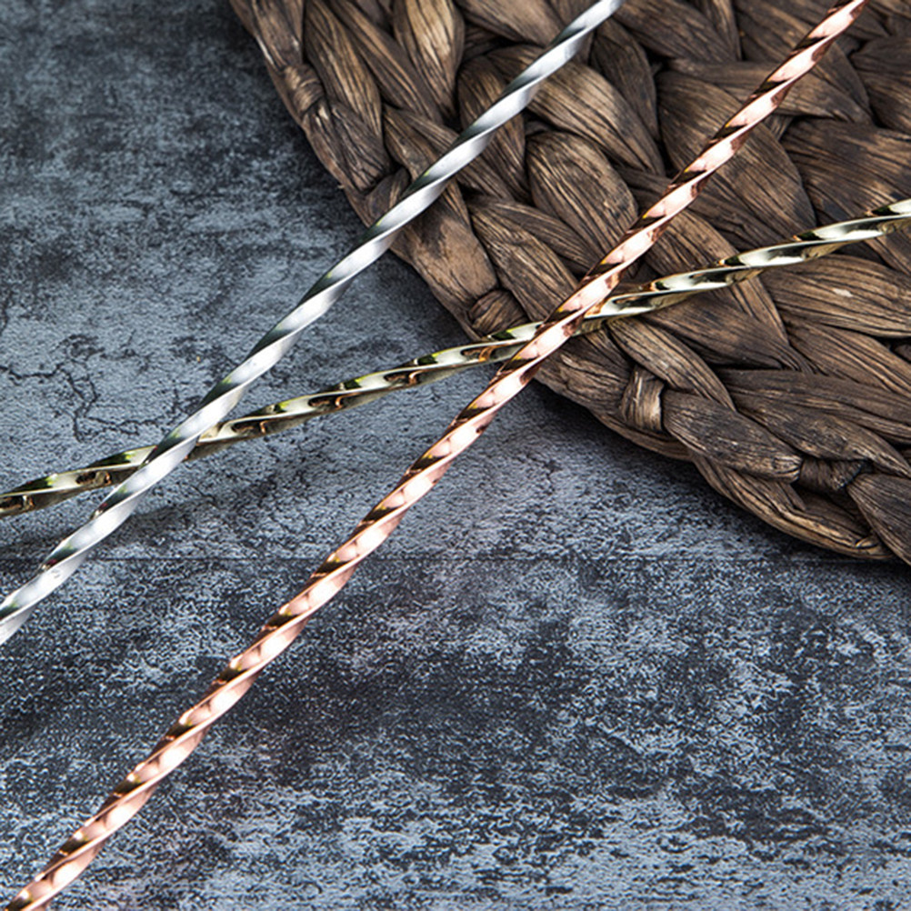 Bar Spoon Twisted - High Polish Stainless Steel Bar Spoon