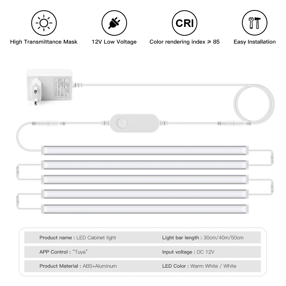 Smart Zigbee LED Lamp Under Ca - đánh giá và giá Home Bar And Cabinet