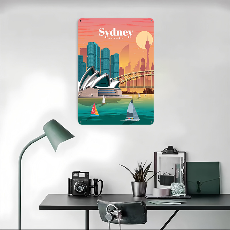 Sydney Poster Wall Art Retro V - đánh giá và giá Home Bar Sydney