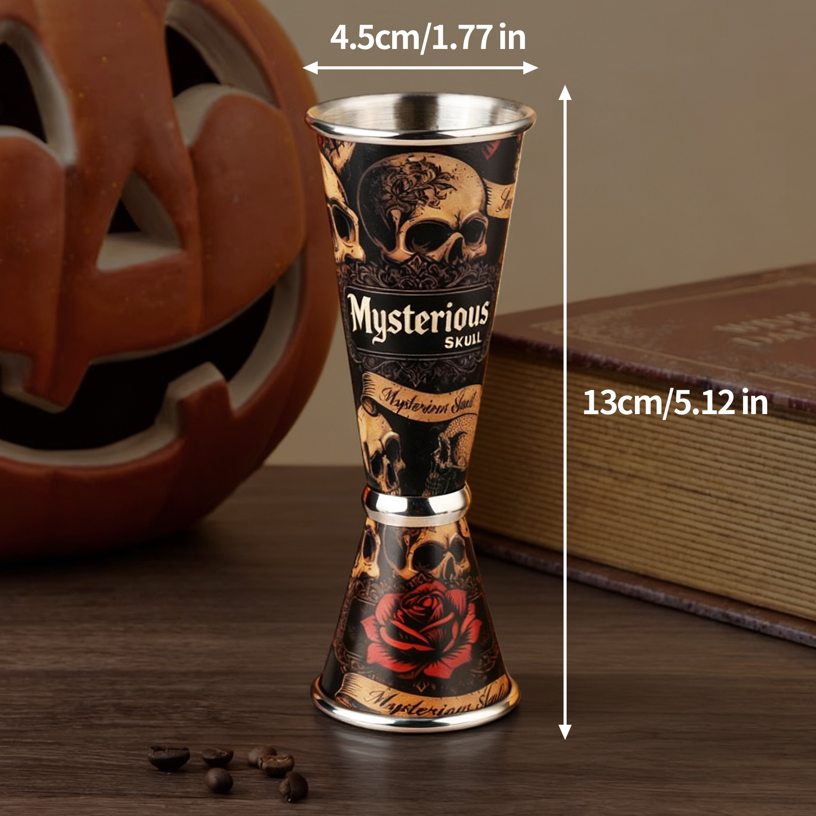 30/60ml Retro Skull Cocktail W - đánh giá và giá Bitters Bottle Set