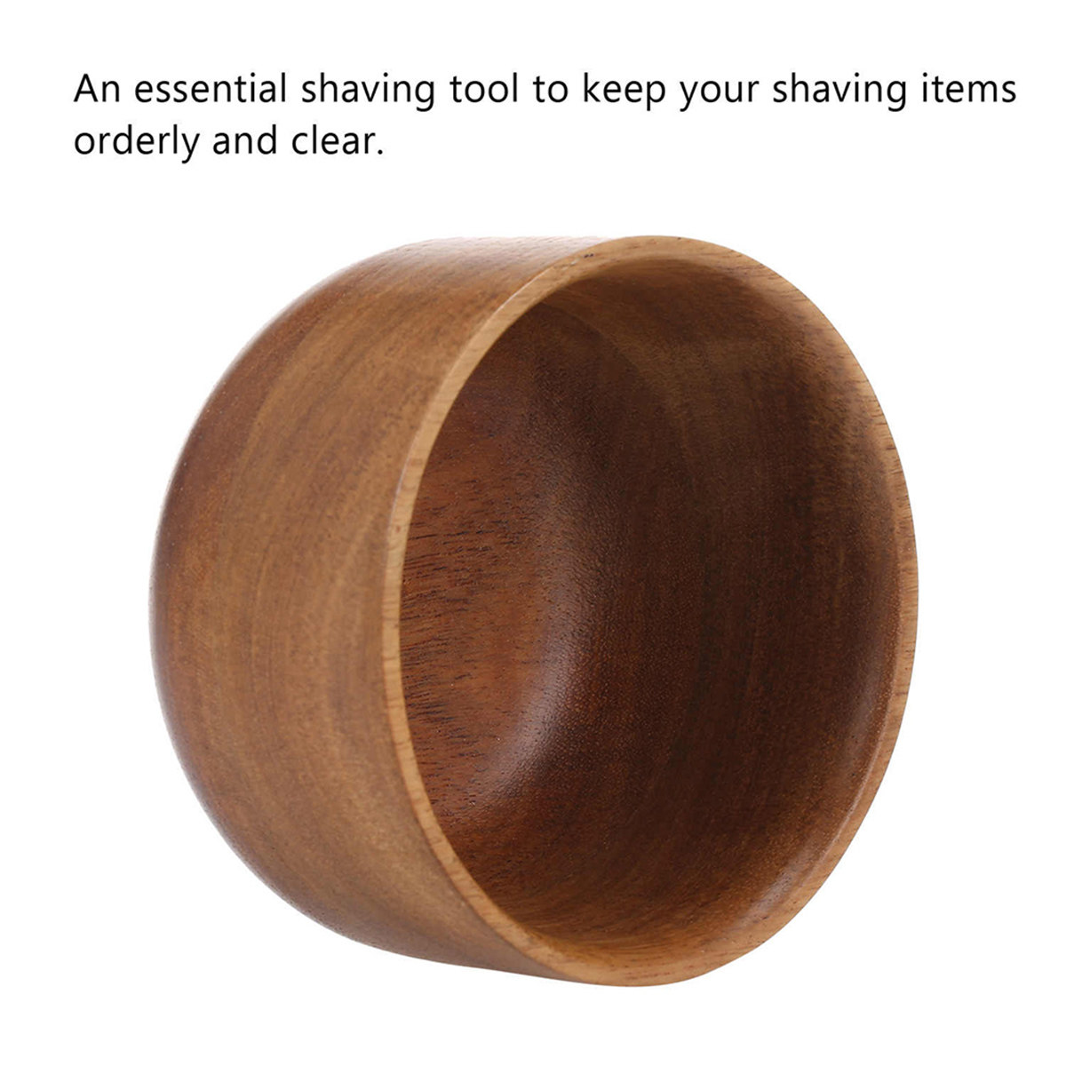 Wooden Men Shaving Bowl Light  - đánh giá và giá Home Barber