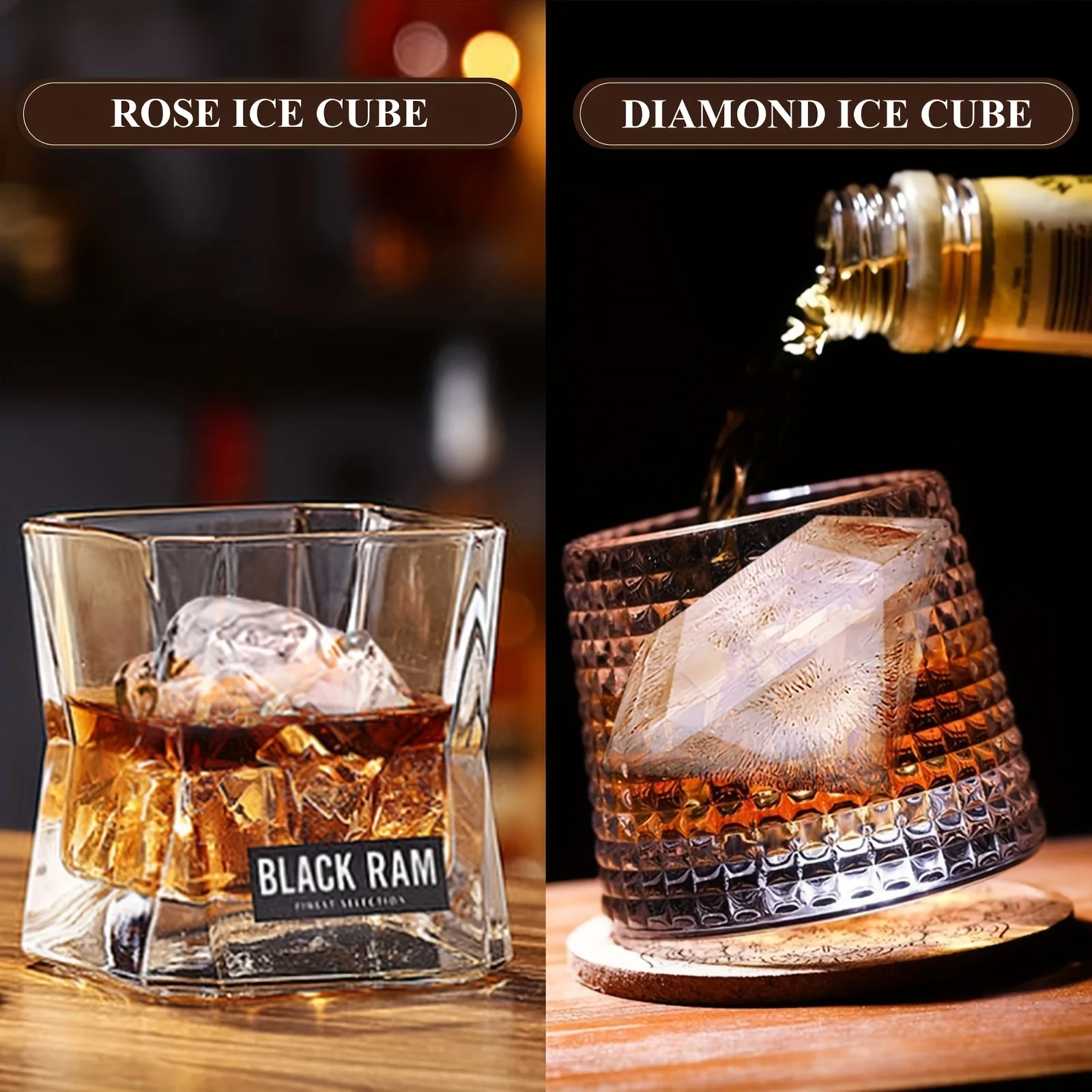 1pc 3D Rose Ice Cube Mold, Squ - đánh giá và giá Ice Mold Sphere