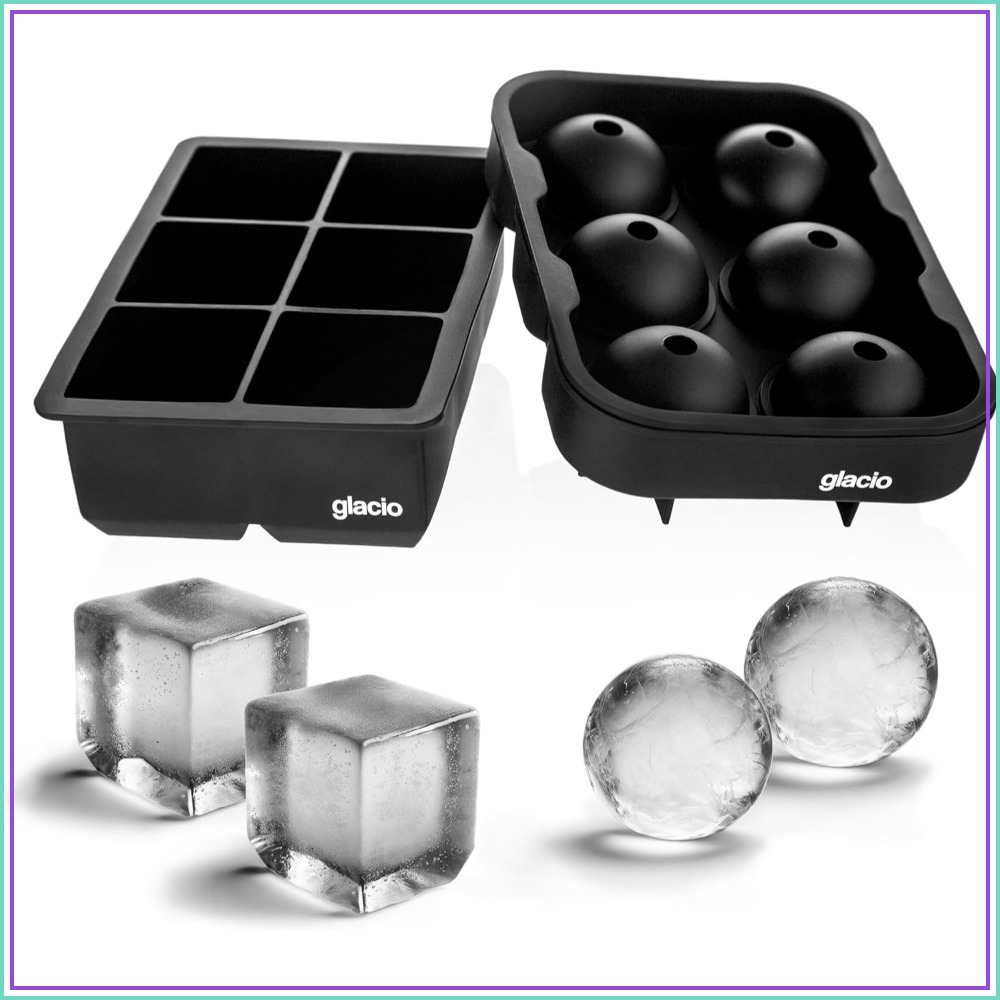 Silicone Ice Cube Trays – Larg - đánh giá và giá Ice Mold Sphere