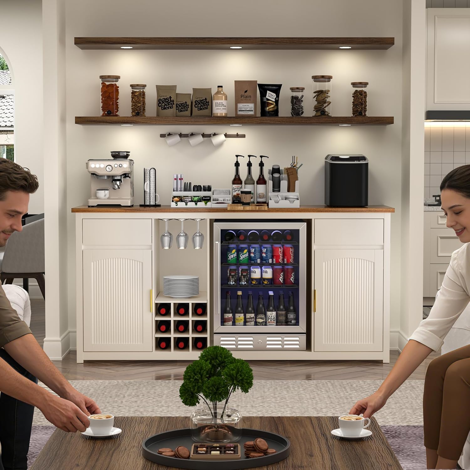 Extra Long Bar Cabinet Fridge  - đánh giá và giá Home Bar And Fridge