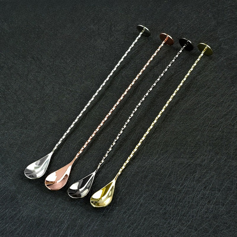 1Pcs Cocktail Bar Spoon Stainl - đánh giá và giá Bar Spoon Twisted