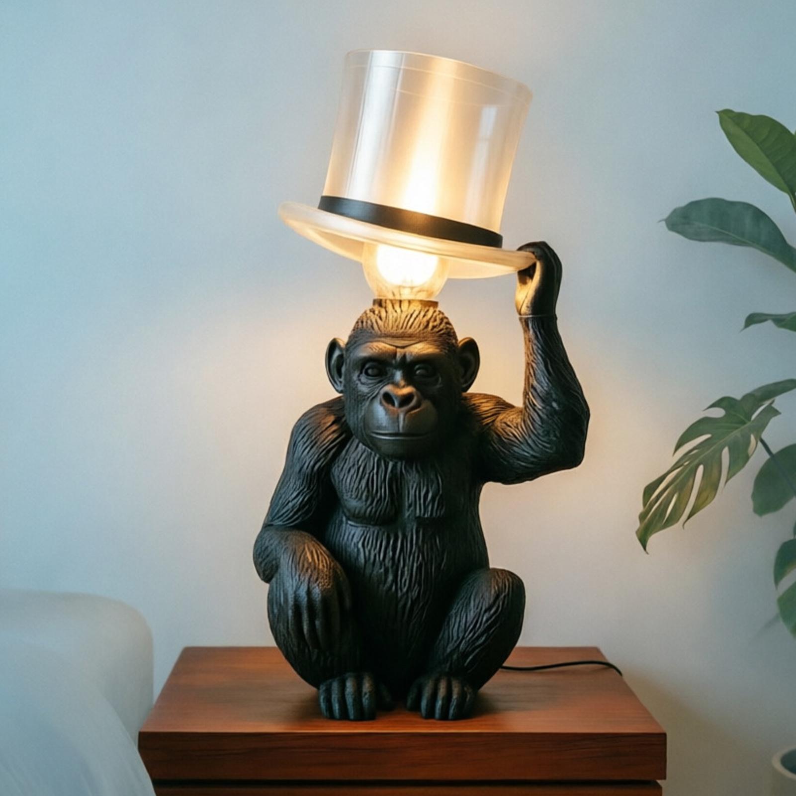 Monkey Lamp Top Hat Monkey Res - đánh giá và giá Home Bar Setup