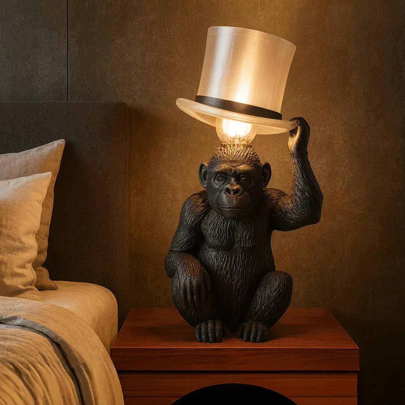 Monkey Lamp Top Hat Monkey Res - đánh giá và giá Home Bar Setup