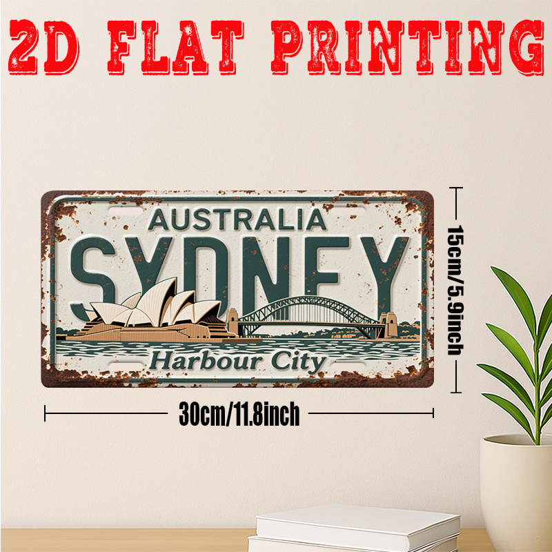 Tin Sign - Australia Sydney Ha - đánh giá và giá Home Bar Sydney