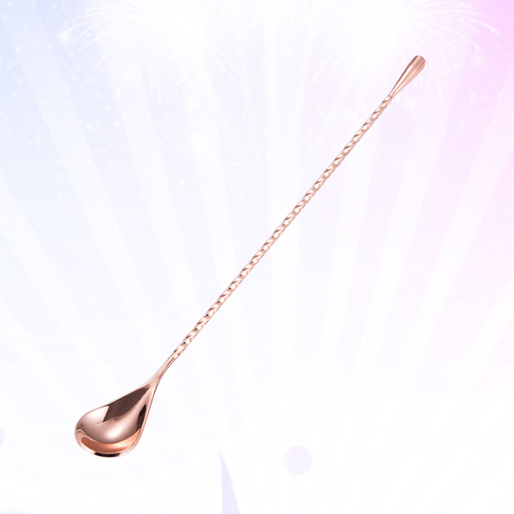 High Polish Stainless Steel Ba - đánh giá và giá Bar Spoon Twisted