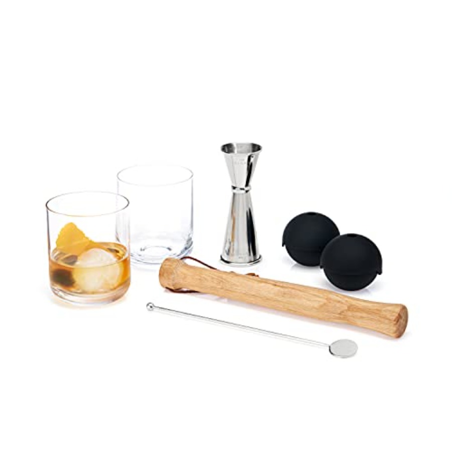 7-Piece Bartender Kit - 2 Crys - đánh giá và giá Ice Mold Sphere