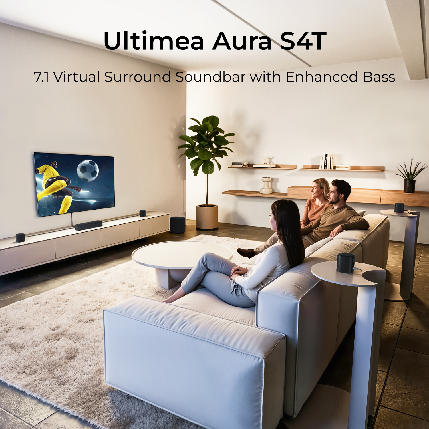 ULTIMEA 7.1ch Sound Bar with S - đánh giá và giá Home Bar And Theater