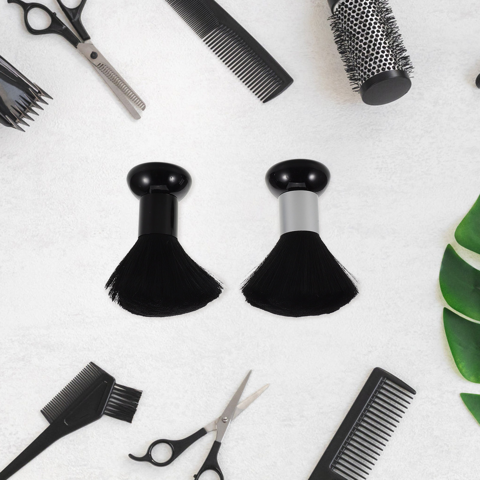 2Pcs Neck Duster Barber Brush  - đánh giá và giá Home Barber