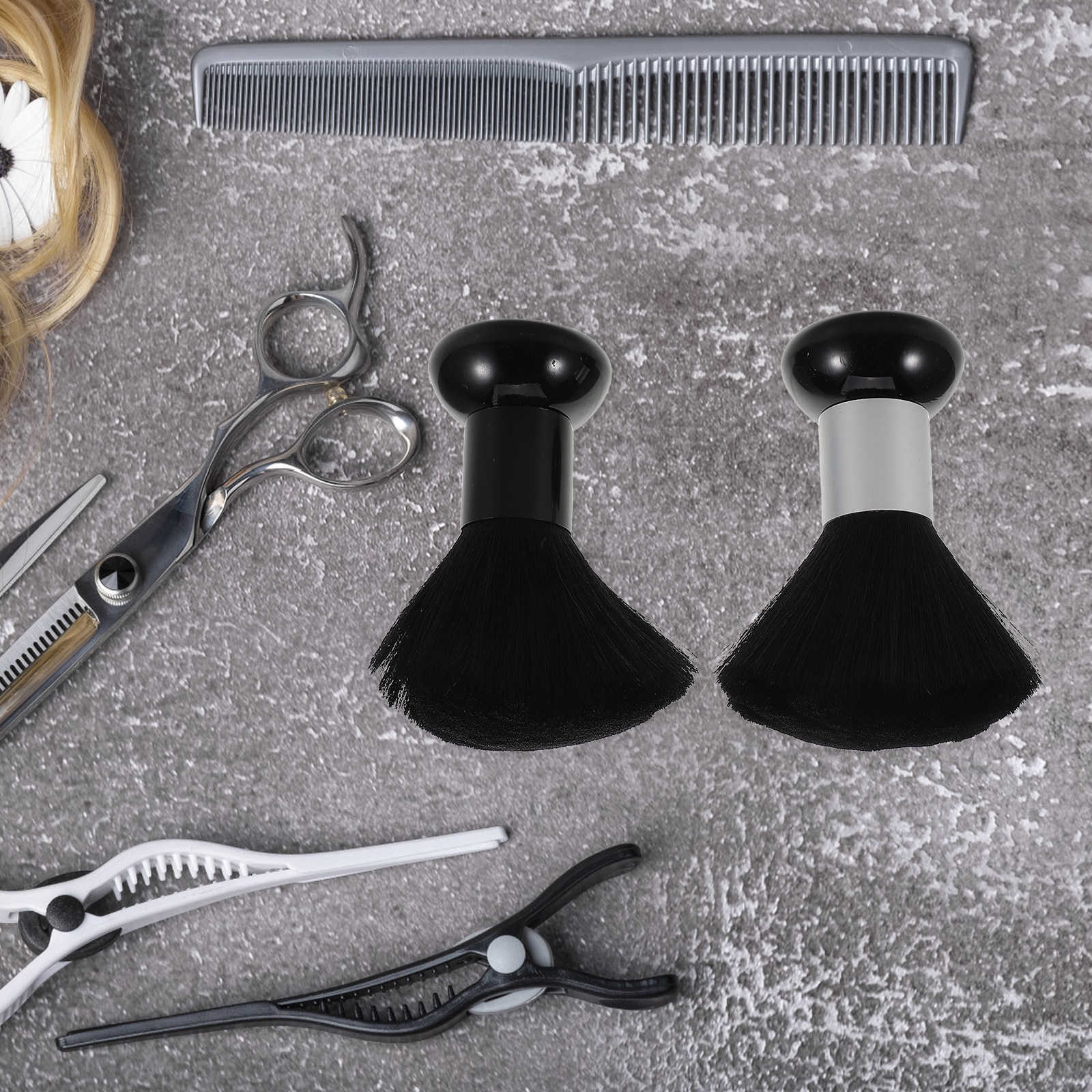 2Pcs Neck Duster Barber Brush  - đánh giá và giá Home Barber