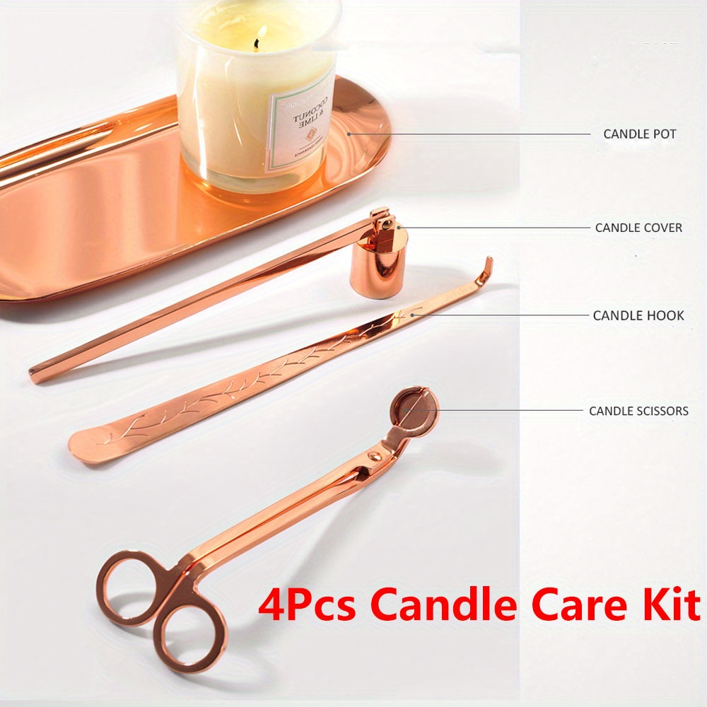 4pcs/set Luxury Candle Care Ki - đánh giá và giá Home Barber