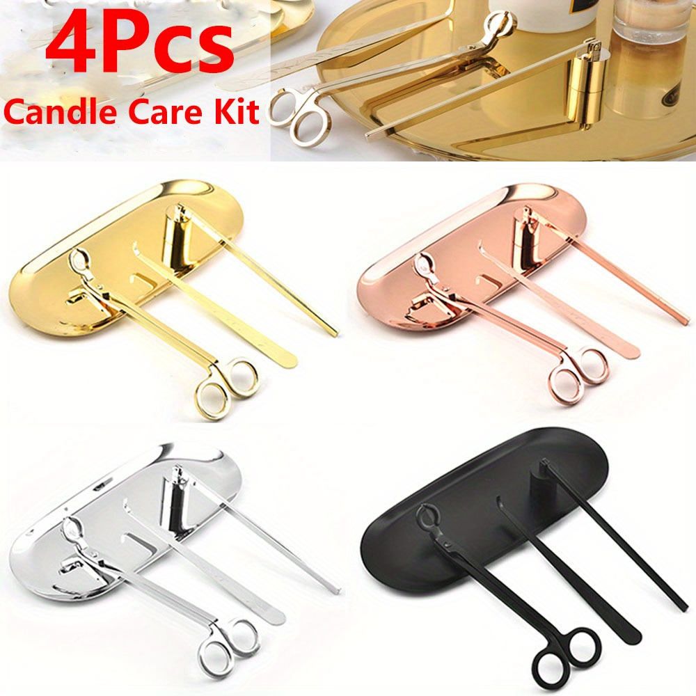 4pcs/set Luxury Candle Care Ki - đánh giá và giá Home Barber