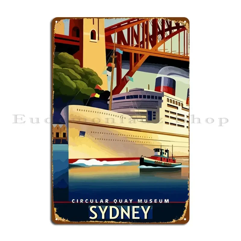 Travel To Sydney Metal Sign Cl - đánh giá và giá Home Bar Sydney