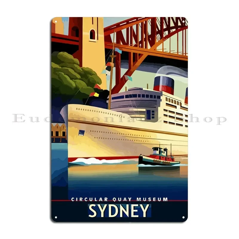 Travel To Sydney Metal Sign Cl - đánh giá và giá Home Bar Sydney