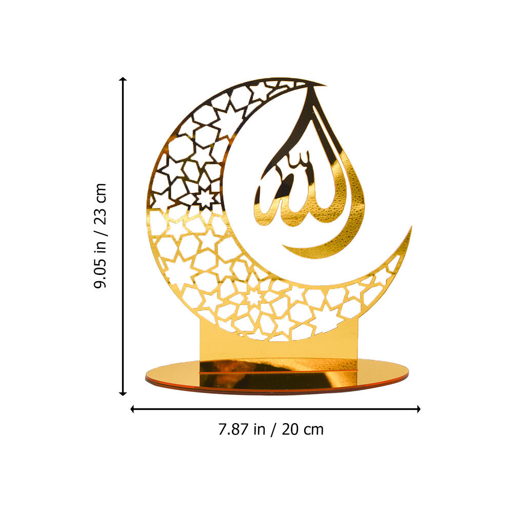 Acrylic Moon Ramadan Ornament  - đánh giá và giá Home Bar And Restaurant