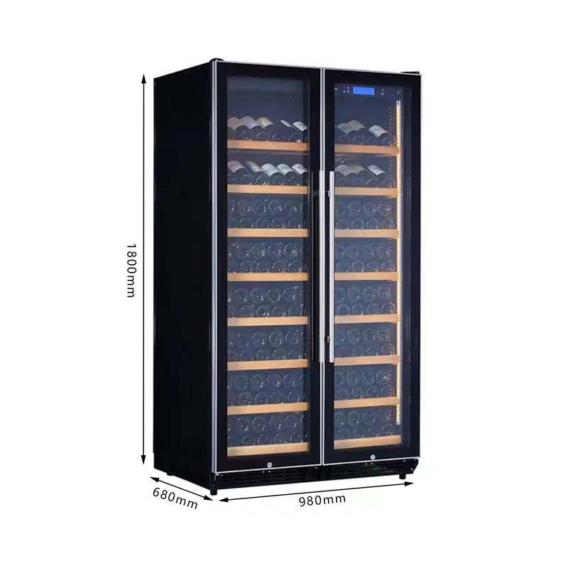 320 Bottle Wine Cooler Freesta - đánh giá và giá Home Bar And Fridge