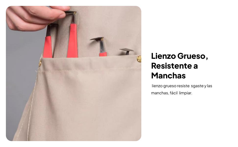 Unisex Canvas Apron with Split - đánh giá và giá Home Barber
