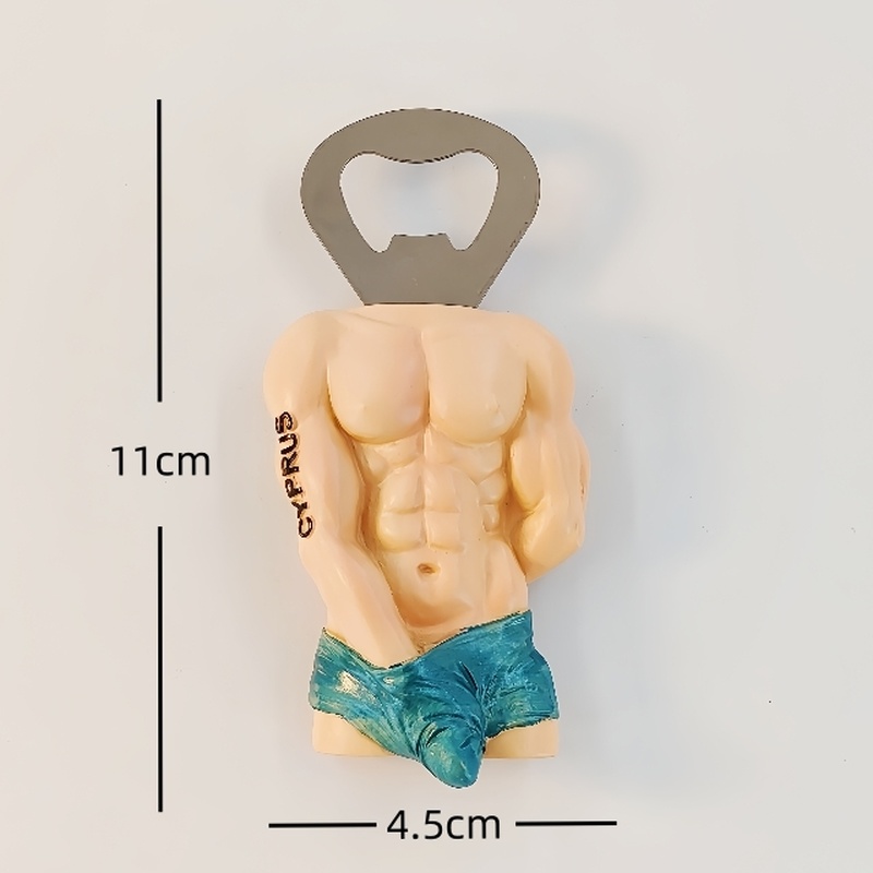 3d Muscle Man Magnetic Bottle  - đánh giá và giá Home Bar And Fridge