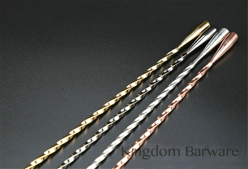 50cm Cocktail Bar Spoon 304 St - đánh giá và giá Bar Spoon Twisted