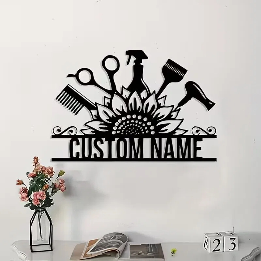 Custom Hair Stylist metal Name - đánh giá và giá Home Barber