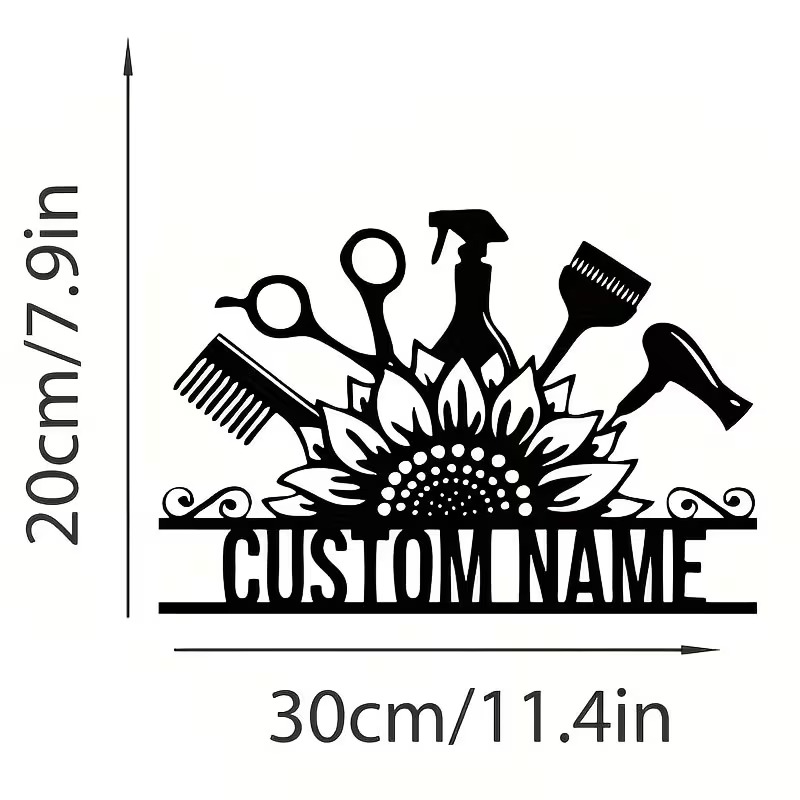 Custom Hair Stylist metal Name - đánh giá và giá Home Barber