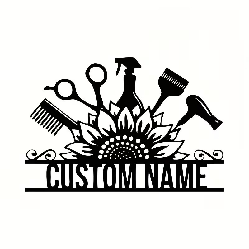 Custom Hair Stylist metal Name - đánh giá và giá Home Barber