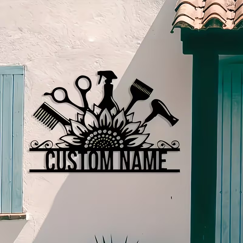Custom Hair Stylist metal Name - đánh giá và giá Home Barber