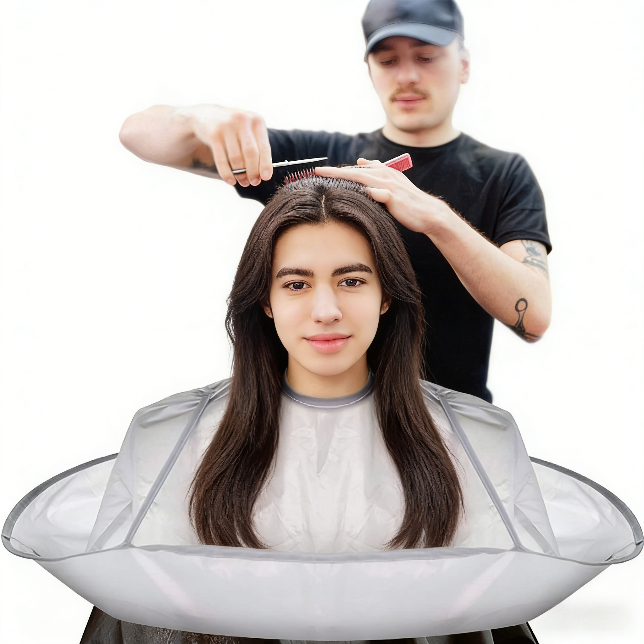 Hair Cutting Cape for All Ages - đánh giá và giá Home Barber