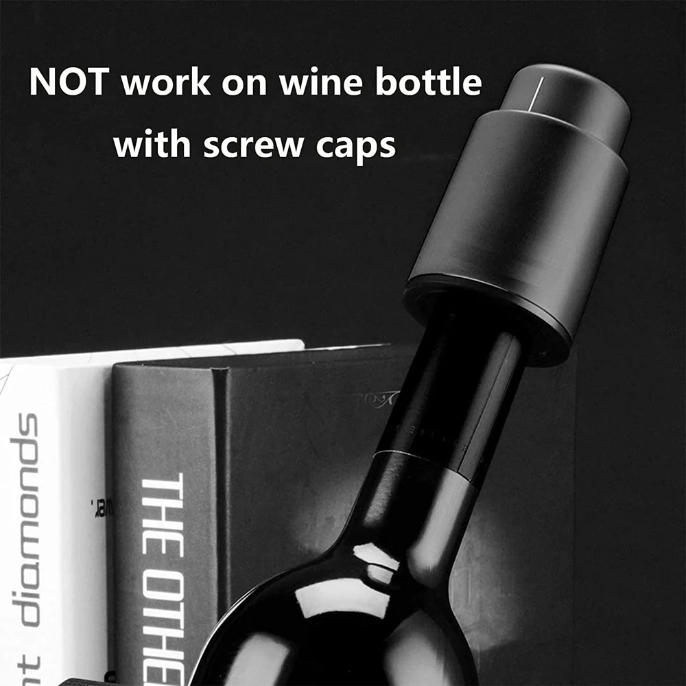 Vacuum Wine Bottle Cap Stopper - đánh giá và giá Wine Preservation Pump