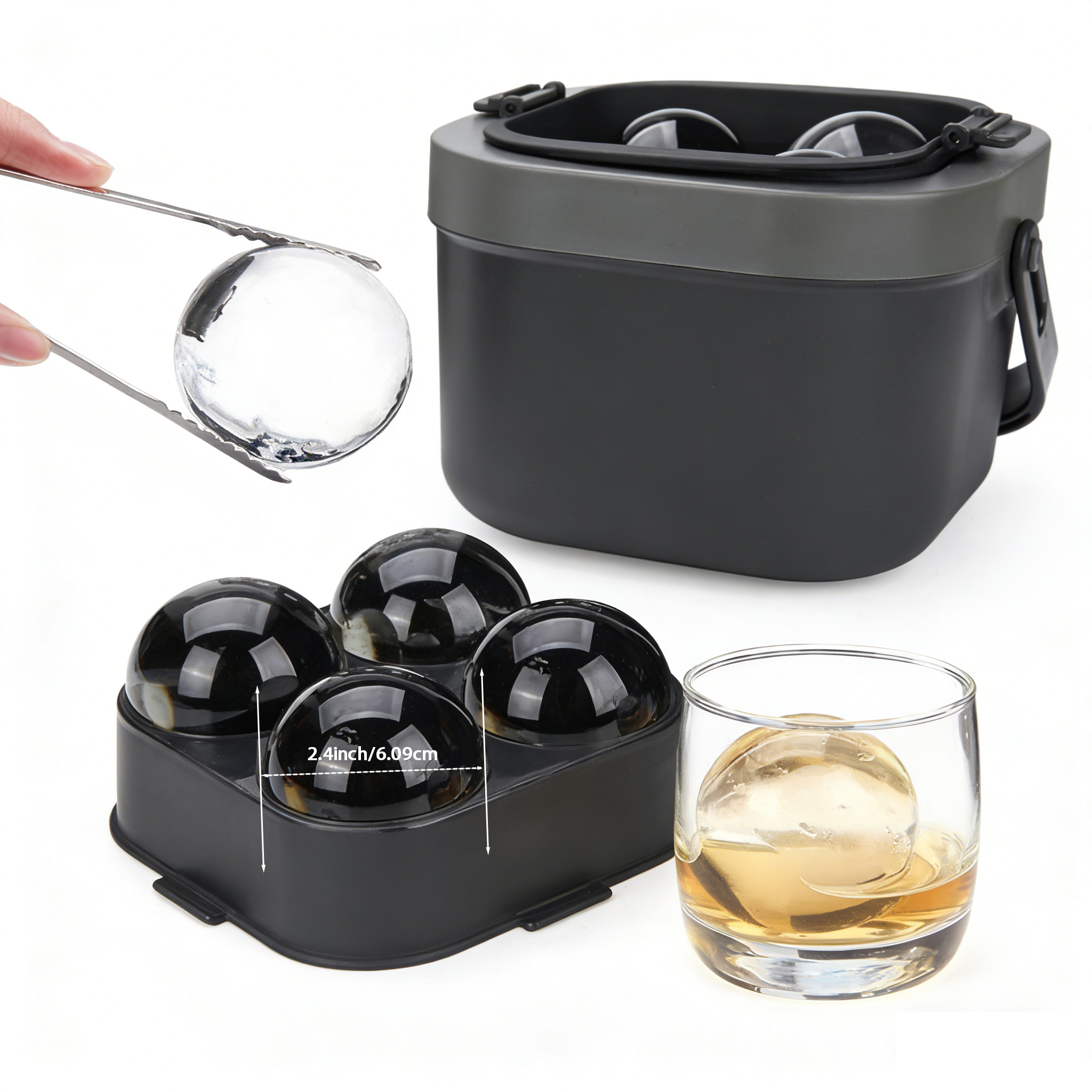 Crystal Clear Ice Ball Maker,  - đánh giá và giá Ice Mold Sphere