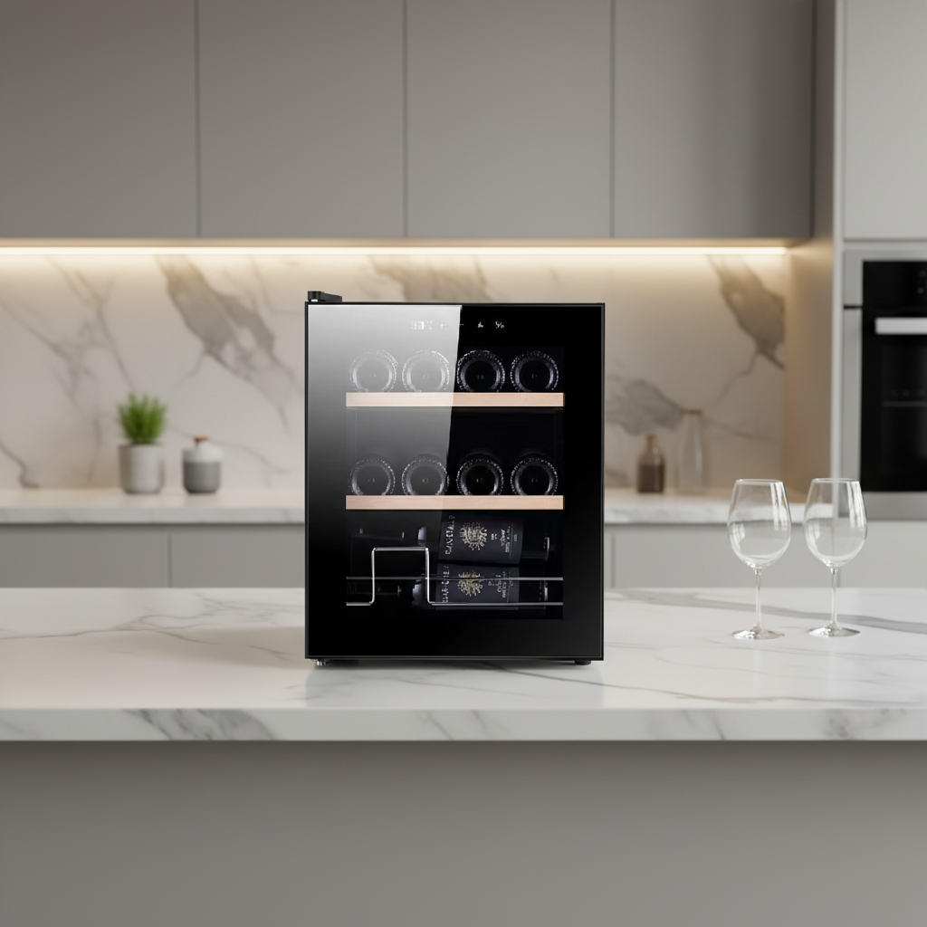Mini bar Cooler Fridge Red Win - đánh giá và giá Home Bar And Fridge