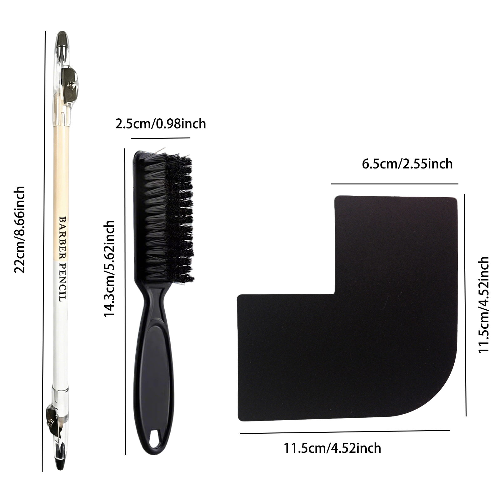 3Pcs Double-sided Barber Beard - đánh giá và giá Home Barber
