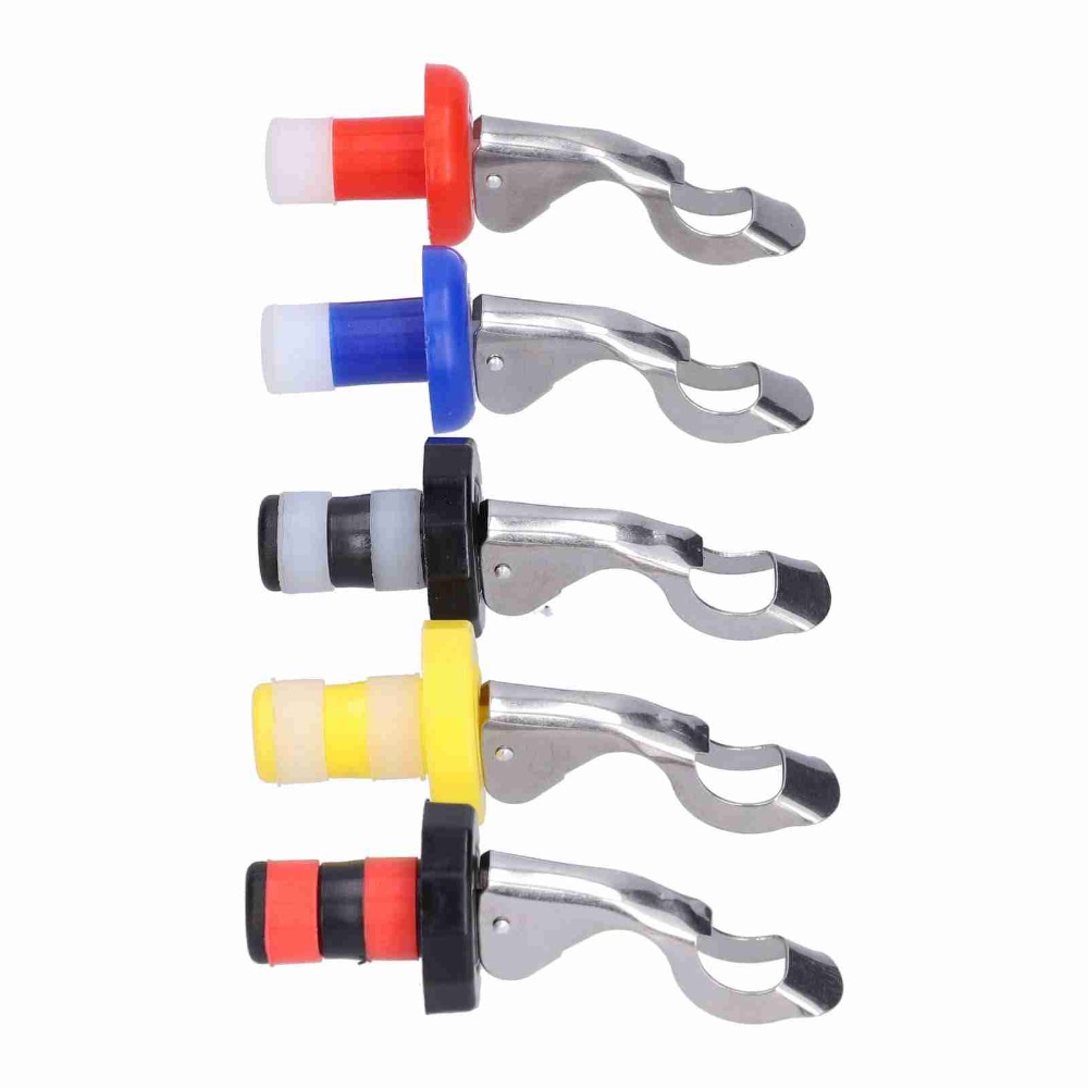 5pcs Silicone Wine Bottle Plug - đánh giá và giá Wine Preservation Pump