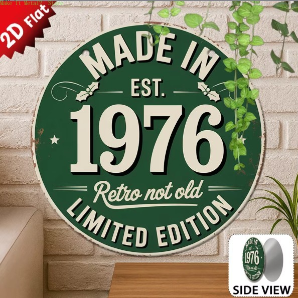 Made in 1976 Retro Not Old 2D  - đánh giá và giá Home Bar Accessories