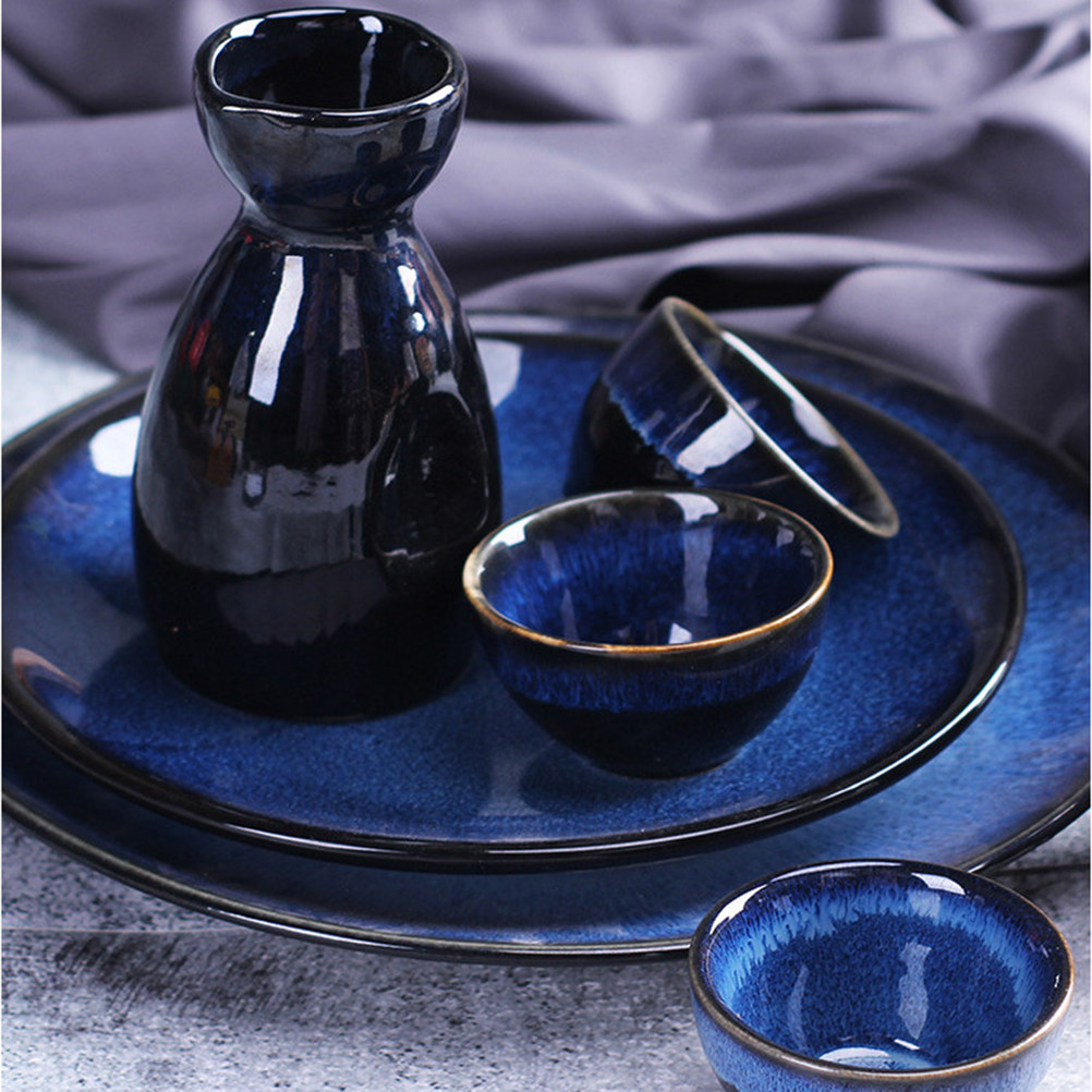 3Pcs Sake Cups Set Ceramic Jap - đánh giá và giá Home Bar Set