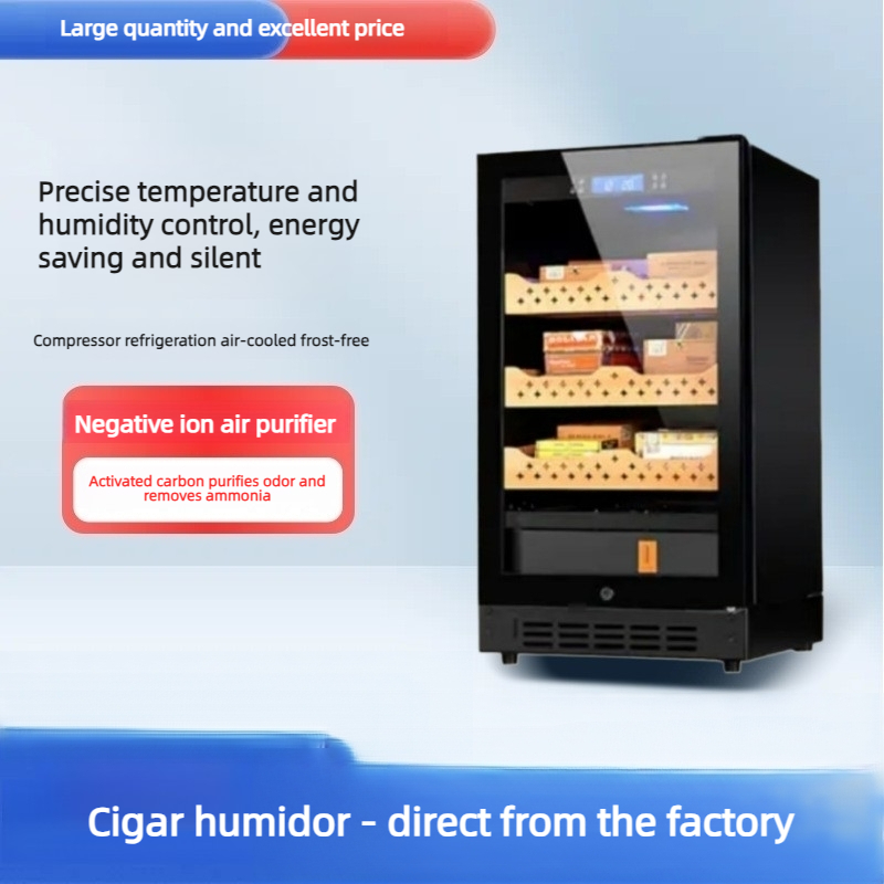 150-300 Cigar Humidor Cabinet  - đánh giá và giá Home Bar And Cabinet