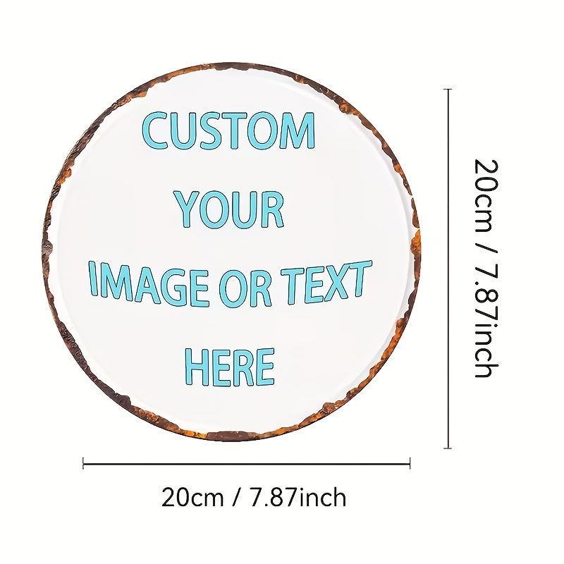 Custom Round Metal Tin Sign, P - đánh giá và giá Home Bar Accessories